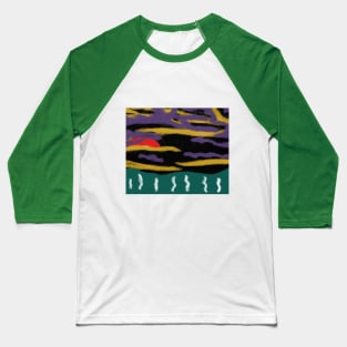 Colors and shapes of abstract work and environment. Baseball T-Shirt